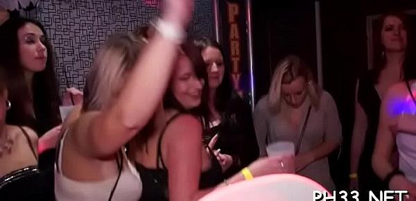  Guys in club leaking anyone’s snatch and fucking  any one in same time